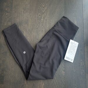 Lululemon Wunder Train Leggings 25” Graphite Grey Size 2 New